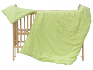 Detské obliečky 2dielne - Scarlett Blanka - zelené 100 x 135 cm