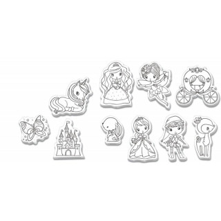 Penové pečiatky Princezné a víly Créa Lign