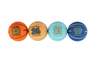 Loptička extrémne skákacia basketbalová pena 6 cm