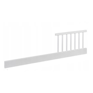 Bočnice k drevenej postieľke univerzálnej Side White Wood Petite & Mars