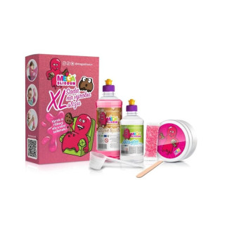 Súprava na výrobu slizu XL ružová