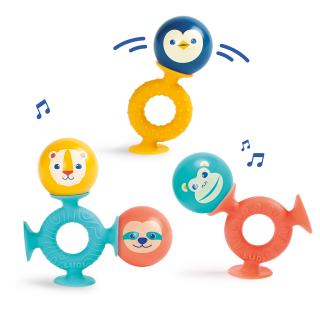 Hrkálky s prísavkou Smac Pop Ludi