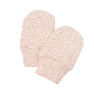 Dojčenské rukavice svetrové Powder pink Esito