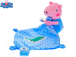 Peppa Pig Tom zaspávač plyšový 11 cm modrý 0 m+