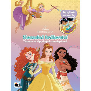 Zábava s trblietavými samolepkami Disney Princezné