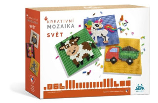 Kreatívna mozaika Svet 31,5x22,5x7 cm