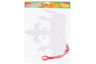 Kreatívny set - koruna na vyfarbenie 3 ks