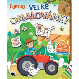 Veľké omaľovánky Farma