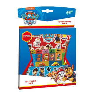 Tlapková patrola darčekový box so samolepkami Totum