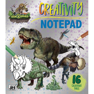 Blok na vyfarbenie Dinosaury