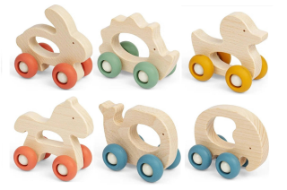 Zvieratko na kolieskach Bigjigs Toys