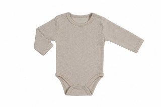 Dojčenské body Vlnky smotanová Česká výroba Babyservice