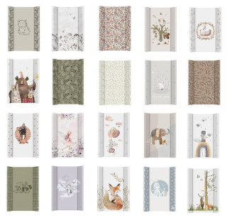 Podložka prebaľovacia 2-hranná s pevnou doskou 50 x 70 cm Basic Ceba