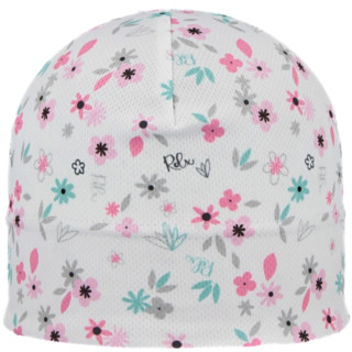 Funkčná čiapka Mikropolyester Kvety Biela RDX