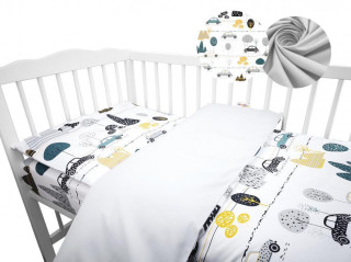 2-dielne bavlnené obliečky Autá v aleji