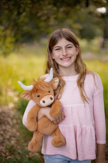 Krava plyšová 41 cm