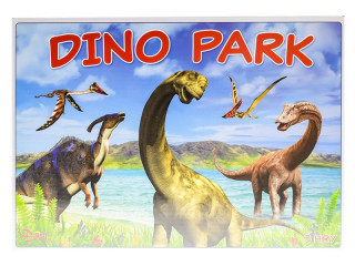 Spoločenská hra logická Dino Park 3v1