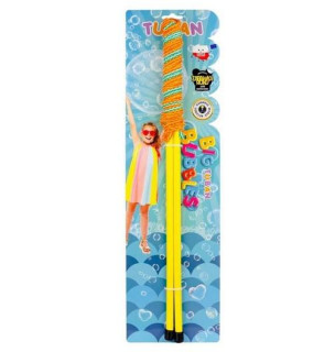 Prútika so šnúrkou okuliare na obrovské bubliny