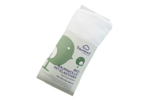 Prestieradlo Bio-Bavlna s elastanom 120x200 + 140x200 Weiß Träumeland