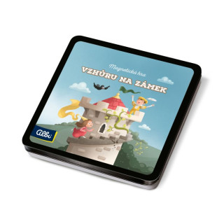 Magnetická hra na cesty - Hor sa na zámok Albi