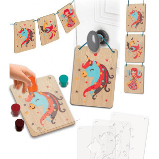 Maľovanie na drevo Fantázia Créa Lign