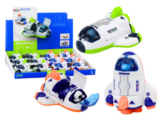 Vesmírna raketa na zotrvačník