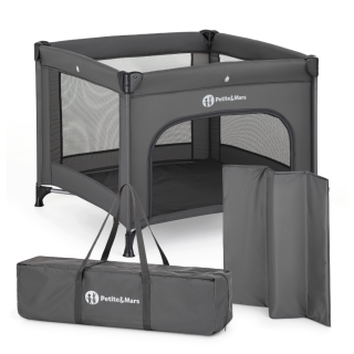 Ohrádka cestovná Nook Urban Charcoal Grey Petite & Mars