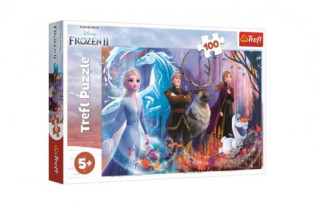 Puzzle Ľadové kráľovstvo II/Frozen II 100 dielikov
