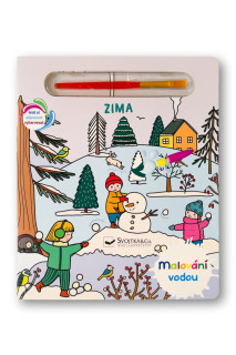 Maľovanie vodou - Zima