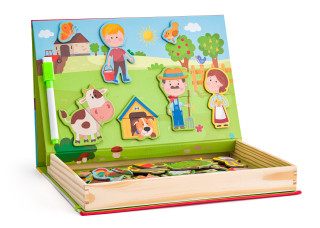 Krabička s magnetickými tvarmi Statok