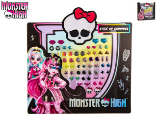 Náušnice nalepovacie Monster High