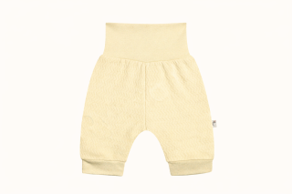 Dojčenské kraťasy vlnky krémová - Baby Service