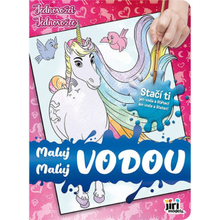 Maľuj vodou Jednorožci