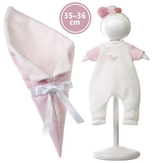 Obleček pre bábiku bábätko new born veľkosti 35-36 cm Llorens