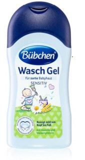 Harmančekový umývací gél 50 ml - cestovné balenie Bübchen Baby