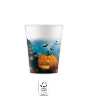 EKO papierové tégliky - Halloween 200 ml/8 ks