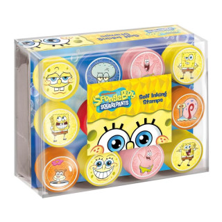 SpongeBob pečiatky 12 ks