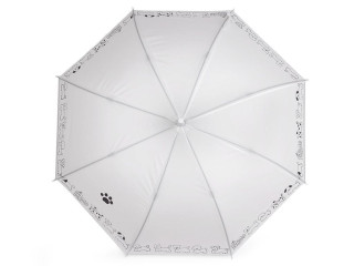 Detský vystreľovací dáždnik biela labka