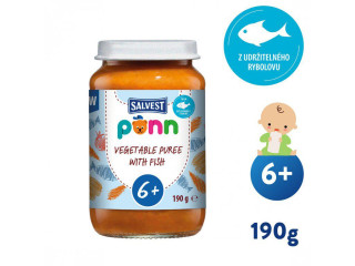 Salvest Ponn Treska so zeleninovým pyré (190 g)