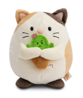 Plyšová MyMochi Mačička Angy 27 cm s kaktusom Nici