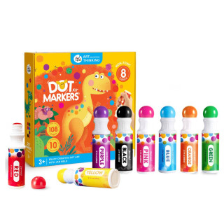 Farby v tube s omaľovánkami 8 ks Jarmelo