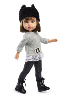 Realistická bábika s celovinylovým telom Penelope 858 - 34 cm Guca