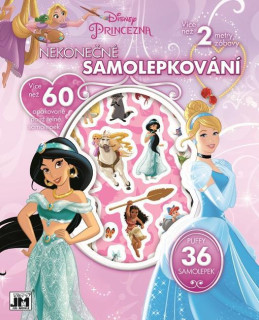 Nekonečné samolepkovanie- Disney Princezné