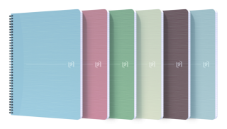 Blok špirálový Oxford RecUp A4/50 lisov, štvorčekový, mix Oxford