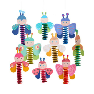 Kreatívna sada Prvé skladanie Chrobáčiky a Motýle závesná dekorácia Craft Kit Haba