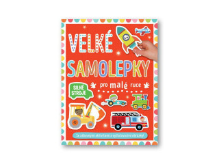 Veľké samolepky pre malé ruky Silné stroje