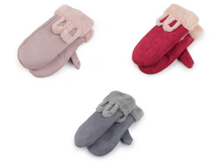 Detské rukavice palčiaky zateplené