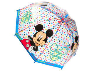 Dáždnik Mickey priehľadný manuálny