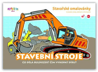 Stavbárske omaľovánky - Stavebné stroje