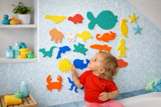 Penová vodolepka mix - 1 ks